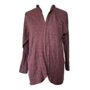 AEO Plush Open Cardigan Small Hoodie Soft & Sexy